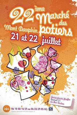 20 et 21 juillet 2013 | Marché Potier à Mont-Dauphin (05)
