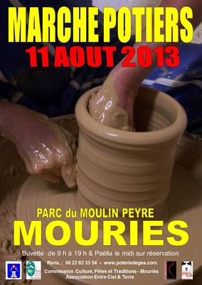 11 août 2013 | Marché potiers à Mouriès (13)