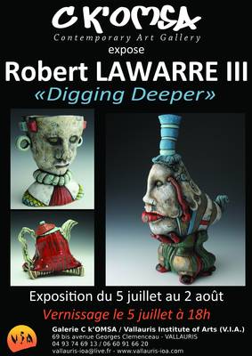 du 5 juillet au 2 août 2014 | Expo Robert Lawarre III à Vallauris (06)