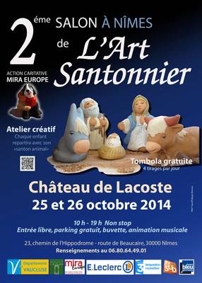 les 25 et 26 octobre 2014 | 2ème Salon de l'art santonnier à Nîmes (30)