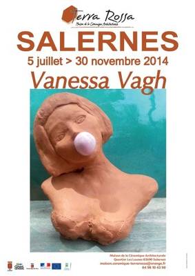 jusqu'au 30 novembre 2014 | Expo céramique V. Vagh au musée Terra Rossa à Salernes (83)