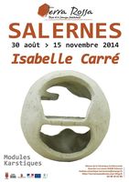 Jusqu'au 15 novembre 2014 | le musée Terra Rossa reçoit Isabelle Carré | Salernes (83)