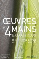 Oeuvres à 4 mains | Expo à Biot (Alpes Maritimes) | jusqu' au 19 avril 2015