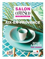 Salon Vivre Côté Sud à Aix en provence du 5 au 8 juin 2015 | Métiers d'art, déco et art de vivre au Parc Jourdan