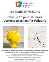 Les Jeudis de Vallauris | Vernissage collectif des ateliers et galeries le 1er jeudi du mois | 6 août 2015