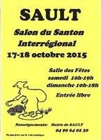 Foire aux santons, Salon du santon interrégional de Sault en Vaucluse les 17 et 18 octobre 2015