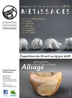 Exposition céramique à Giroussens (Tarn) du 16 avril au 18 juin - Metissages, Alliage