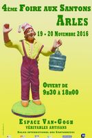 Foire aux santons en Arles (Bouches du Rhône) les 19 et 20 novembre 2016