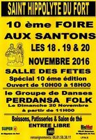 Foire aux santons de Saint Hippolyte du Fort (Gard) du 18 au 20 novembre 2016