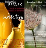 Les journées Bernex à Aubagne, 26 et 27 novembre 2016 - Céramique - Art de la table, bijoux, poteries de jardin