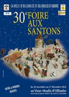 Foire aux santons d'Ollioules (Var) du 20 novembre au 27 décembre 2016 - crèches et santons de Provence