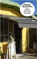 Portes ouvertes, Céramique Véronique Roussiaux à Nice le 11 décembre 2016