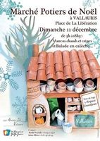 Marché Potiers de Noël de Vallauris (Alpes Maritimes) le dimanche 11 décembre 2016