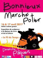 Marché Potier de Bonnieux (Vaucluse), dimanche 16 et lundi 17 avril 2017 - Céramique et poterie