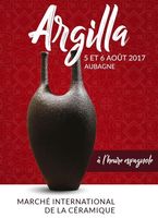 Argilla 2017, 5 et 6 août à Aubagne en Provence - céramique et poterie, pièces uniques, vaisselle, bijoux, déco, jardin...