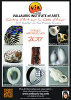 Stage Masterclass céramique avec le Vallauris Institute Of Arts - programme 2017, centre d'art sur la Côte d'Azur