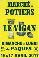 Marché potier du Vigan (Gard) les 16 et 17 avril 2017 - céramique et poterie