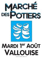 Marché potier de Vallouise (Hautes Alpes) le 1er août 2017 - céramique et poterie