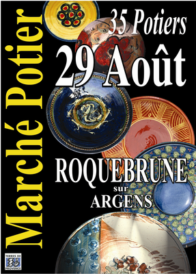 29 août 2010 | 35 potiers s'exposent à Roquebrune sur Argens (83)