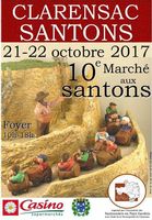 Foire aux santons de Clarensac (Gard) les 21 et 22 octobre 2017