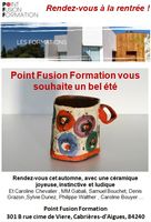 Point Fusion Formation, rendez-vous à la rentrée pour tout un programme !