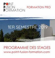 Formations céramique 2019, programme de Point-Fusion (Vaucluse) - professionnels