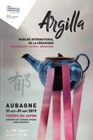 Argilla 2019 à Aubagne (Bouches du Rhône) les 31 août et 1er septembre 2019, céramique et poterie sur le thème du japon