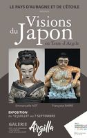 Exposition céramique Visions du Japon à la galerie L'Argilla à Aubagne (13) du 12 juillet au 7 septembre 2019