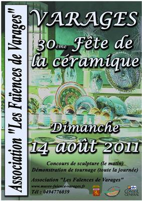 14 août 2011 | 30ème fête de la céramique à Varages (83)