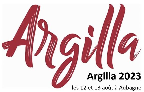 Argilla 2023 à Aubagne, marché potier les 12 et 13 août