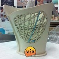 Stage avril 2015 - Expérimentation de la porcelaine papier