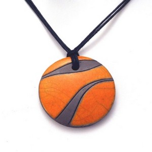 Collier Dune orange