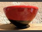 Saladier rouge et noir ATELIER CERAMIQUE MURIEL LACAZE - Fabricant à - Arts de la table et culinaire