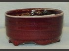 Pot à bonsaï rubis POTERIE LESBROS - TERRE ET FEU - Fabricant à - Jarre et poterie de jardin