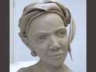 Tête de femme POTERIE LESBROS - TERRE ET FEU - Fabricant à - Sculpture