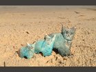 Famille chat raku verte ATELIER PHA 7 - TERRE - Fabricant à - 
