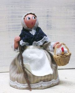 La femme à la poule