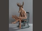 Grand cerf CÉLINE FAURE - Fabricant à - Sculpture
