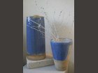 Vases bleus CERAMIQUE BOSCOLO - Fabricant à - 