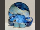 Collection Bleu DENNIEL CHRISTINE - Fabricant à - Arts de la table et culinaire