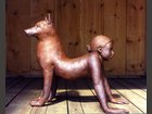 Enfant-loup ATELIER L'HOMME ET L'OISEAU CORINNE VALLIERE - Fabricant à - Sculpture