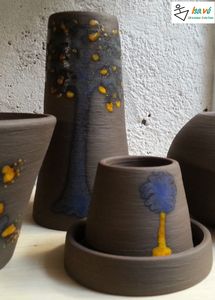 Ensemble de vase et pots pour plantes
