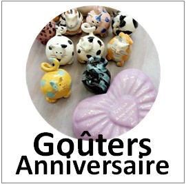 Goûters d'anniversaire 5/12 ans