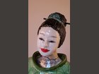 Raku : visage d'une japonaise MAGALI MAGNAN - Fabricant à - Objets décoration