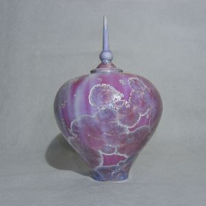 Vase/boite fuschia