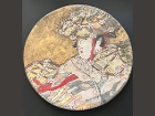 Estampe japonaise Raku Utamaro ATELIER FRANÇOISE BARRE CÉRAMIQUE - Fabricant à - 