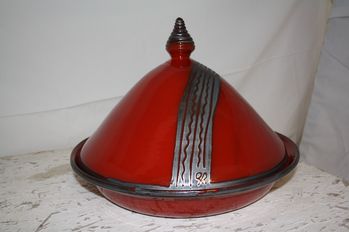 Grand tajine rouge