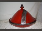 Grand tajine rouge ATELIER BLEU SABLE - Fabricant à - Arts de la table et culinaire