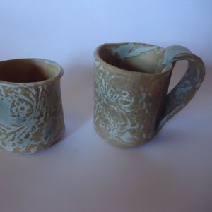 Tasses en grès