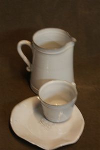 Bastide Pot à lait et tasse à café